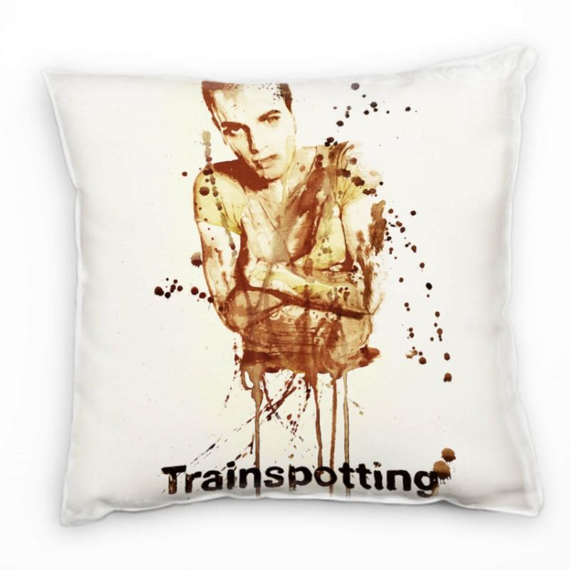 Trainspotting Deko Kissen Bezug 40x40cm für Couch Sofa Lounge Zierkissen