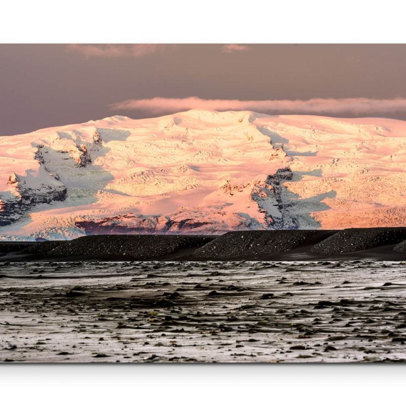 Fjord Landschaft  Berge – Leinwandbild