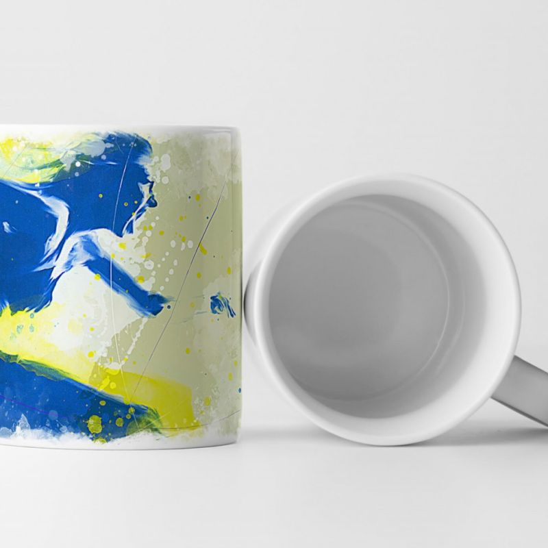 Huerdenlauf Tasse als Geschenk,  Design Sinus Art