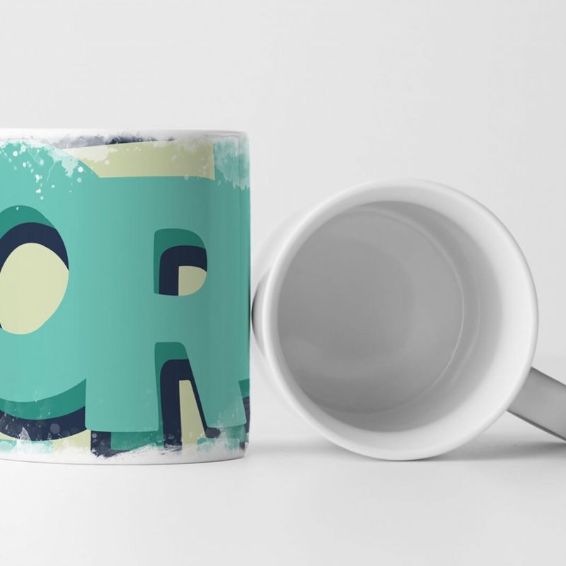 EAU ZONE Motiv Spruch Tasse Geschenk