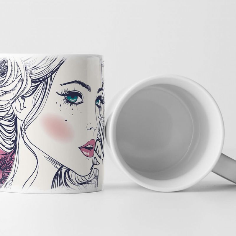 EAU ZONE Motiv Spruch Tasse Geschenk