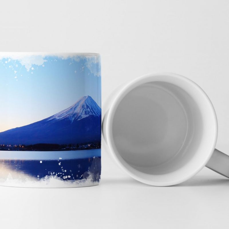 Tasse Geschenk Landschaftsfotografie – Mount Fuji in Japan