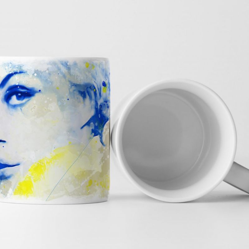 Emmanuelle Beart Tasse als Geschenk,  Design Sinus Art