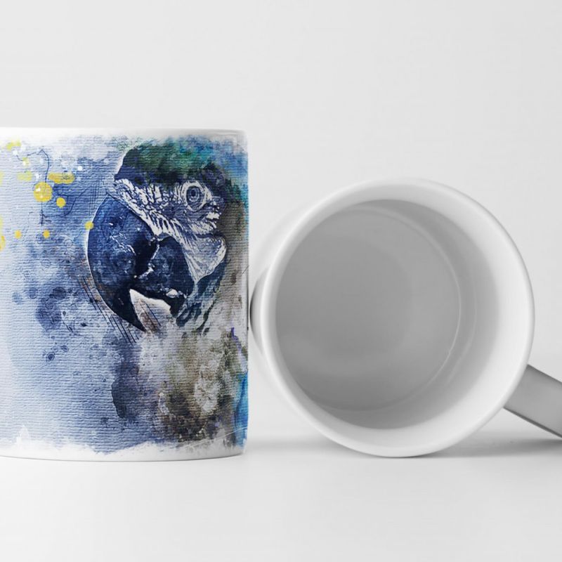 Papagei II Tasse als Geschenk,  Design Sinus Art