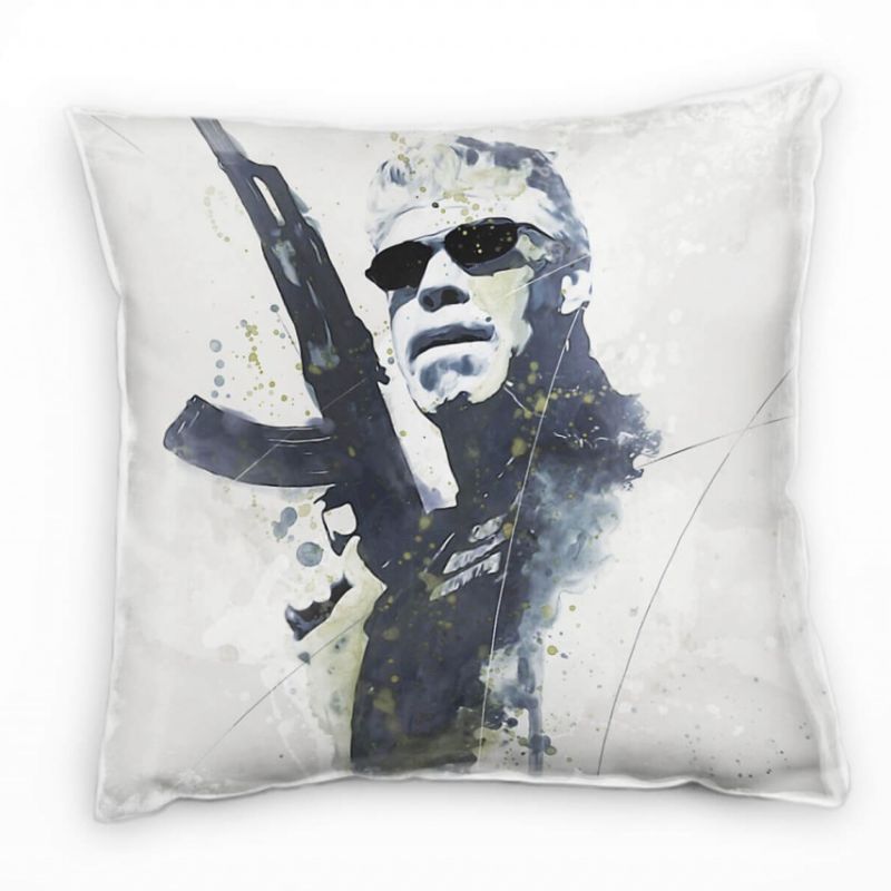 Sons of Anarchy Clay Deko Kissen Bezug 40x40cm für Couch Sofa Lounge Zierkissen