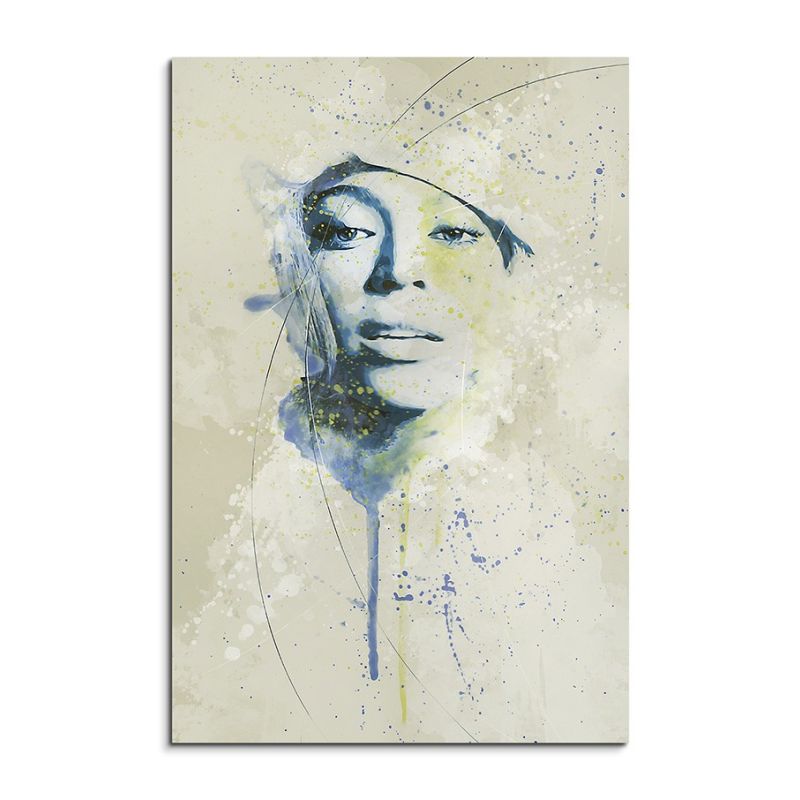 Beyonce I Aqua 90x60cm Aqua Art Wandbild