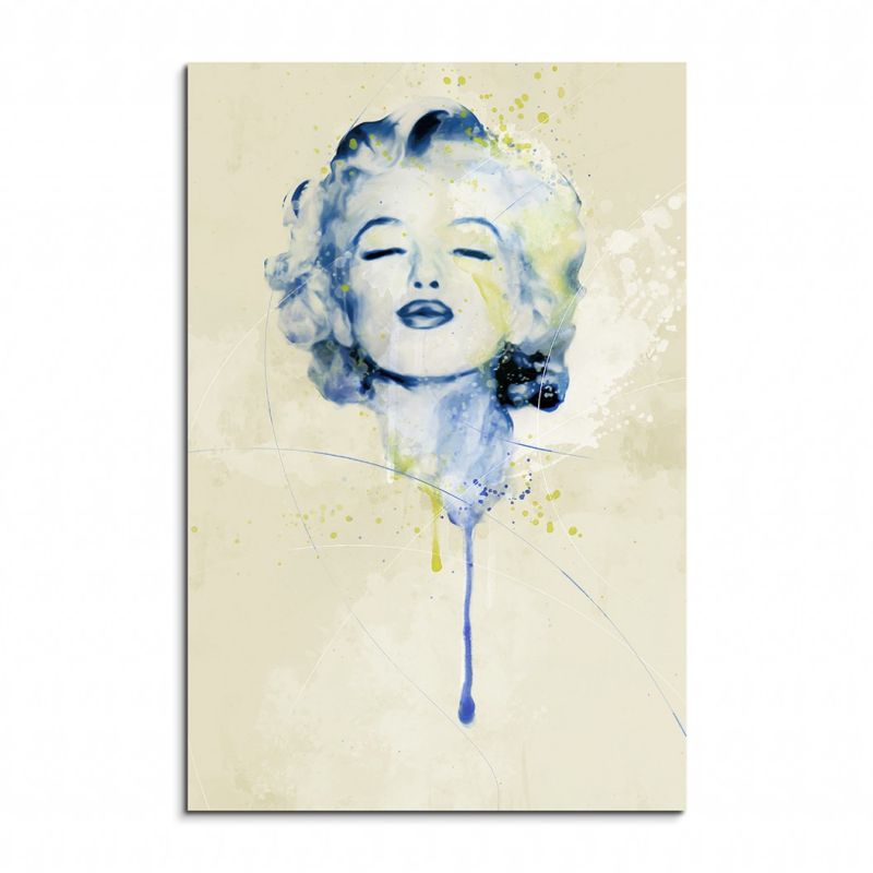 Marilyn Monroe X Aqua 90x60cm Wandbild Aquarell Art