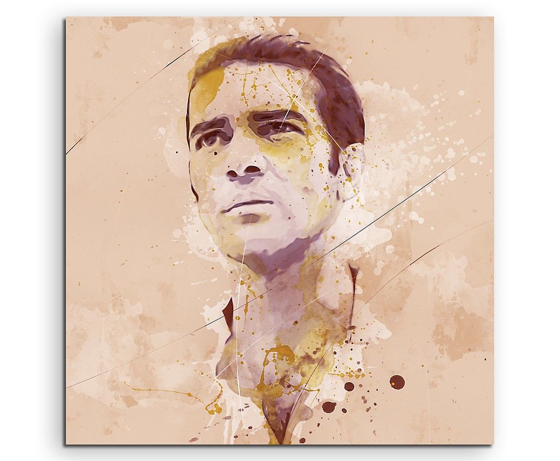 Antonio Banderas Aqua 60x60cm Aqua Art Wandbild