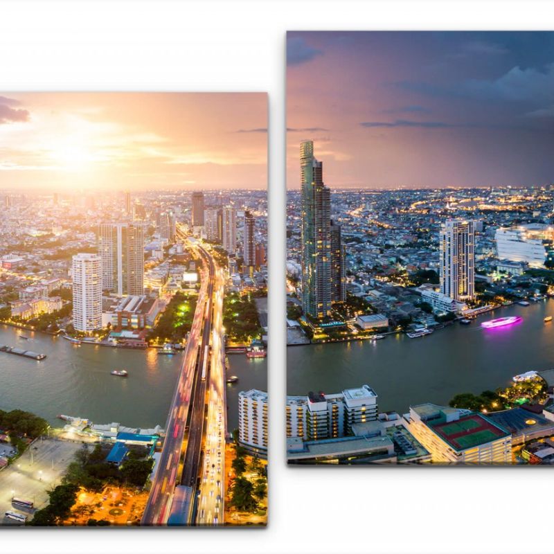 Bangkok Thailand Wandbild in verschiedenen Größen