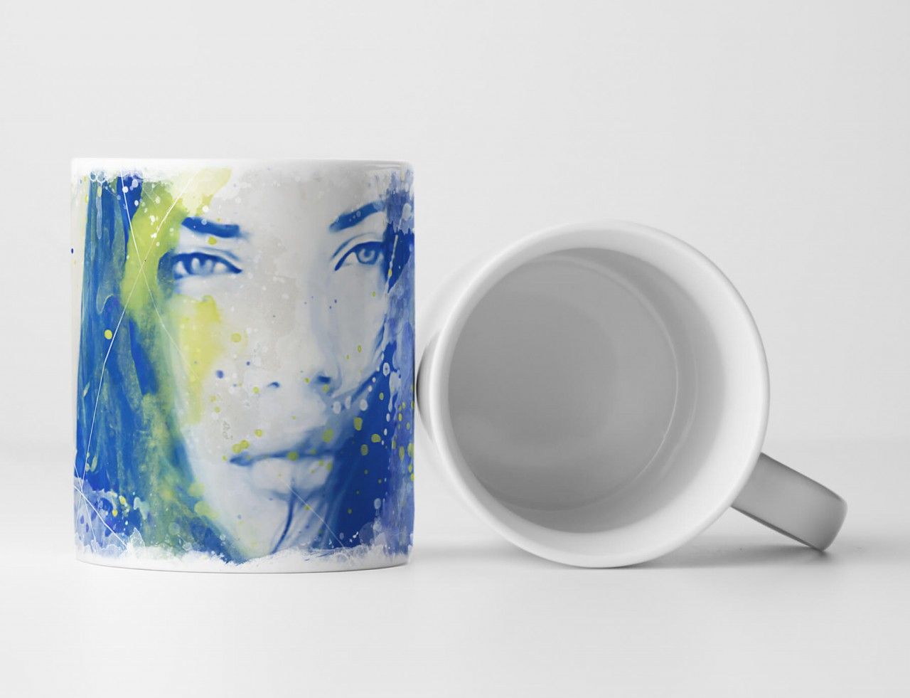 Adriana Lima IV Tasse als Geschenk,  Design Sinus Art