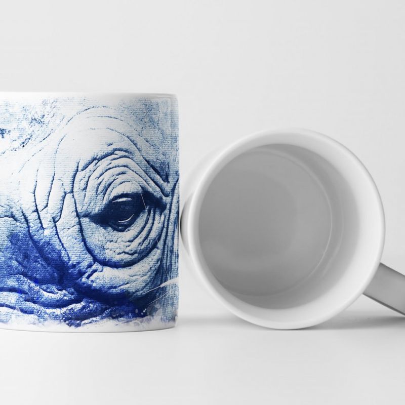 Rhino Tasse als Geschenk,  Design Sinus Art