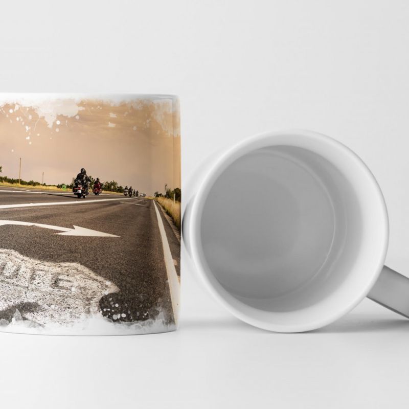 Tasse Geschenk Fotografie – Route 66