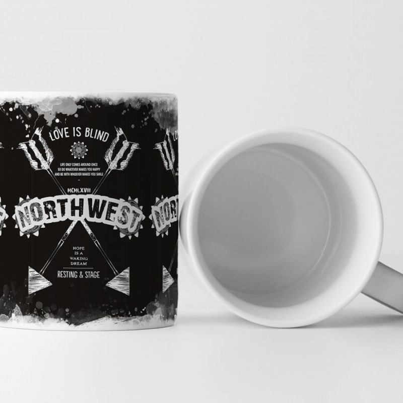 EAU ZONE Motiv Spruch Tasse Geschenk