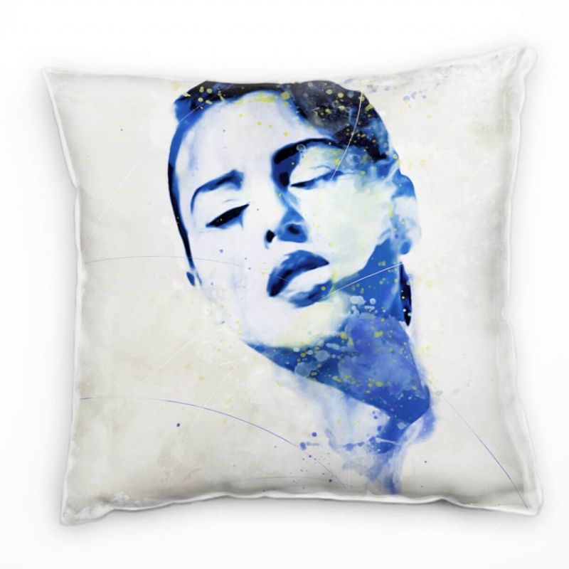 Monica Bellucci IV Deko Kissen Bezug 40x40cm für Couch Sofa Lounge Zierkissen