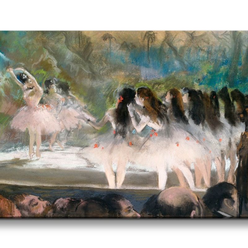 Remaster 120x60cm Edgar Degas weltberühmtes Wandbild Ballet at the Paris Opéra zeitlose Kunst