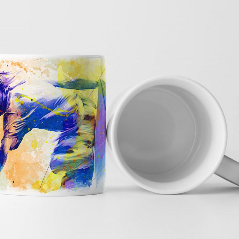 Surfer IV Tasse als Geschenk,  Design Sinus Art