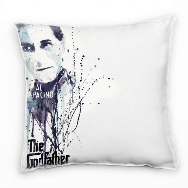 The Godfather Al Pacino Deko Kissen Bezug 40x40cm für Couch Sofa Lounge Zierkissen