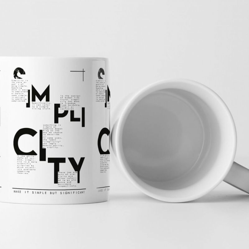 EAU ZONE Motiv Spruch Tasse Geschenk