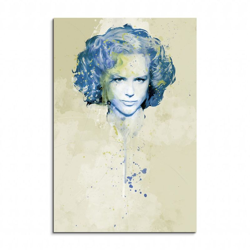 Nicole Kidman Aqua 90x60cm Wandbild Aquarell Art