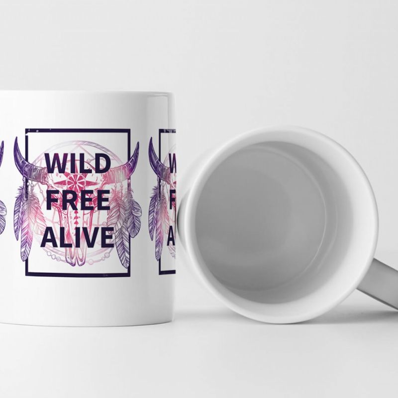 EAU ZONE Motiv Spruch Tasse Geschenk