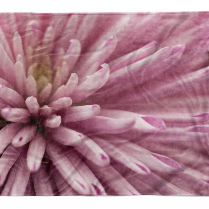 Handtuch Strandhandtuch Saunatuch Kuscheldecke  mit Fotomotiv Blume Blüte Fotoku