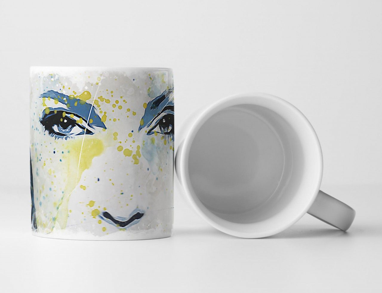 Angelina Jolie Tasse als Geschenk,  Design Sinus Art