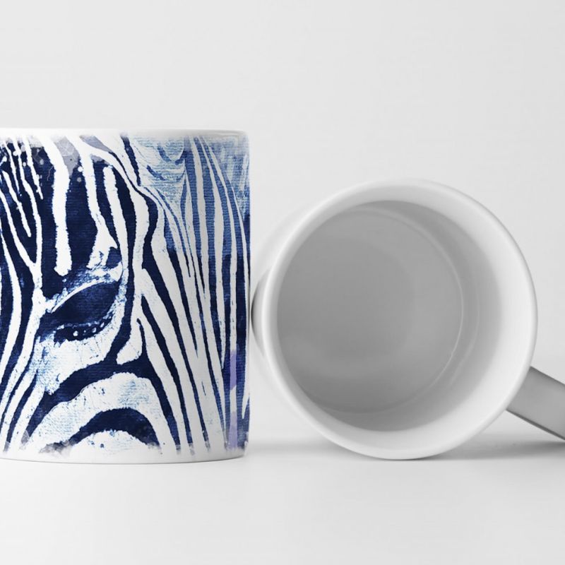 Zebra Tasse als Geschenk,  Design Sinus Art