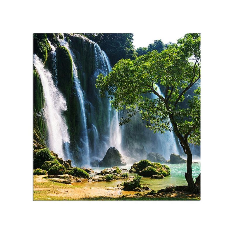 80x80cm Ban-Gioc_Detain Wasserfall Vietnam Natur