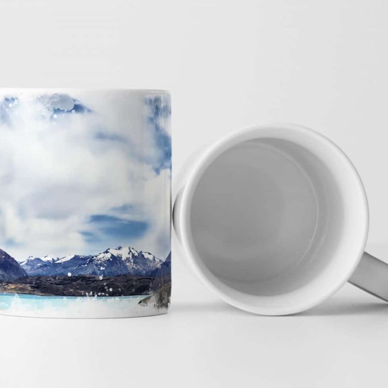 Tasse Geschenk Landschaftsfotografie – Nationalpark Perito Moreno Argentina