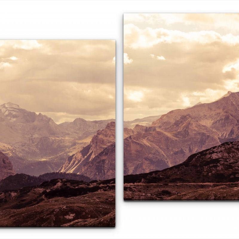 Panorama von Italien Wandbild in verschiedenen Größen