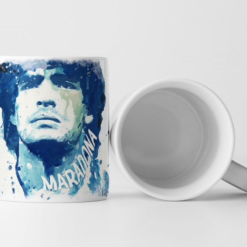 Diego Maradona Tasse als Geschenk,  Design Sinus Art