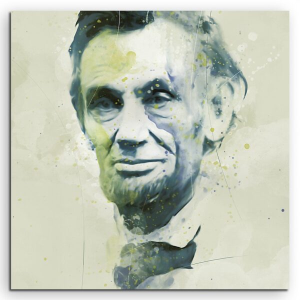 full Abraham Lincoln Aqua 60x60cm FRONT 1280x1280