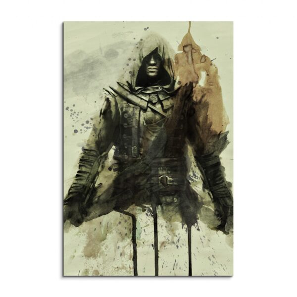 full Assassins Creed Blauer Schwert 90x60cm FRONT 1280x1280