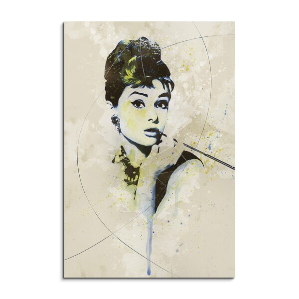 full Audrey Hepburn II Aqua 90x60cm FRONT 1280x1280