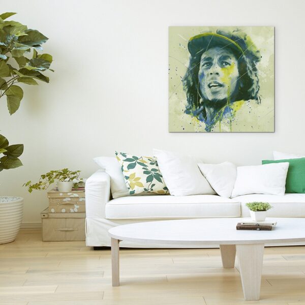 full Bob Marley Splash 60x60cm ROOM 1280x1280