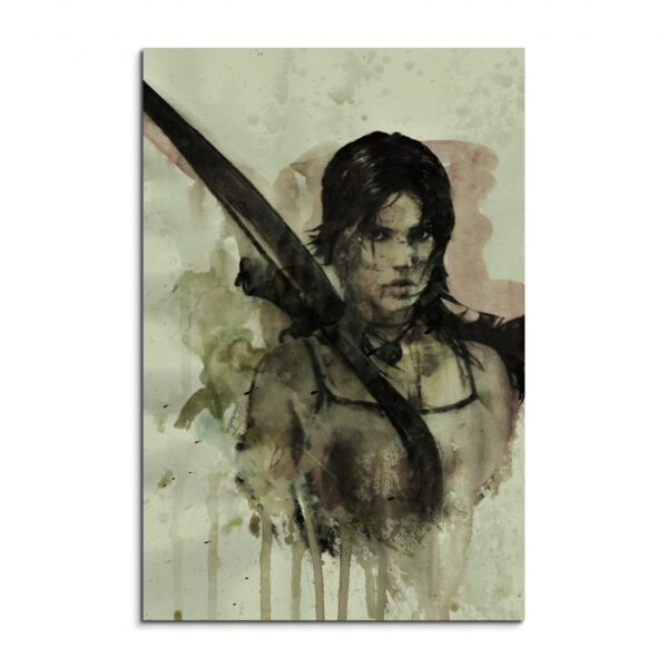 full Bogenschuetze Tomb Raider III 90x60cm FRONT 1280x1280