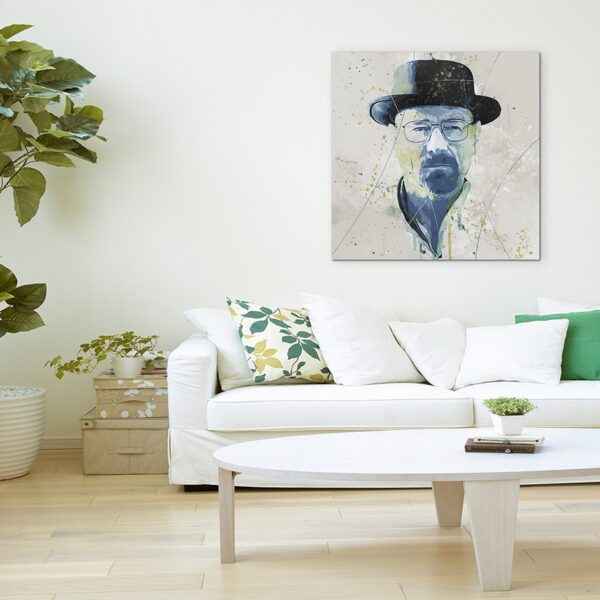 full Breaking Bad Heisenberg I Aqua 60x60cm ROOM 1280x1280