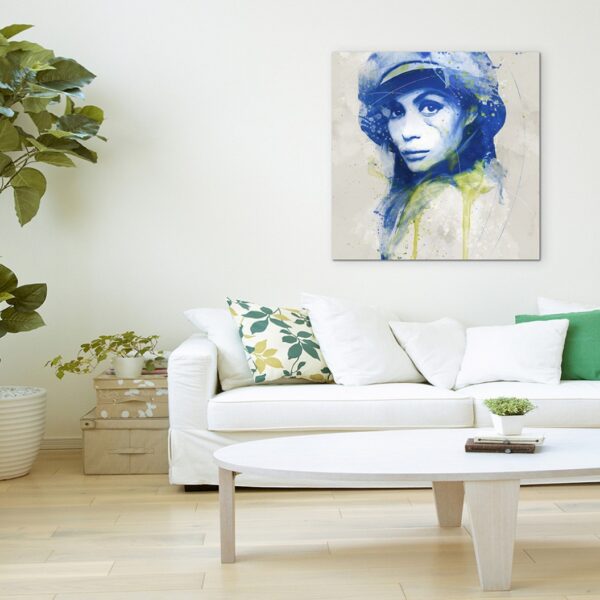 full Emmanuelle Beart I Aqua 60x60cm ROOM 1280x1280