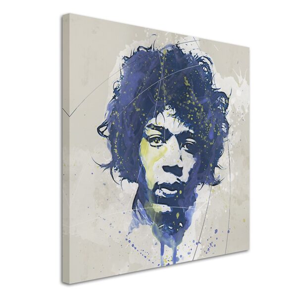 full Jimi Hendrix I Aqua 60x60cm 3d 1280x1280