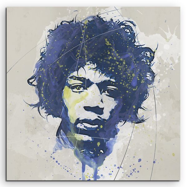 full Jimi Hendrix I Aqua 60x60cm FRONT 1280x1280