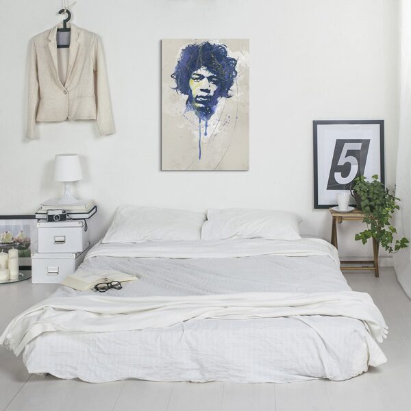 full Jimi Hendrix I Aqua 90x60cm ROOM 1280x1280