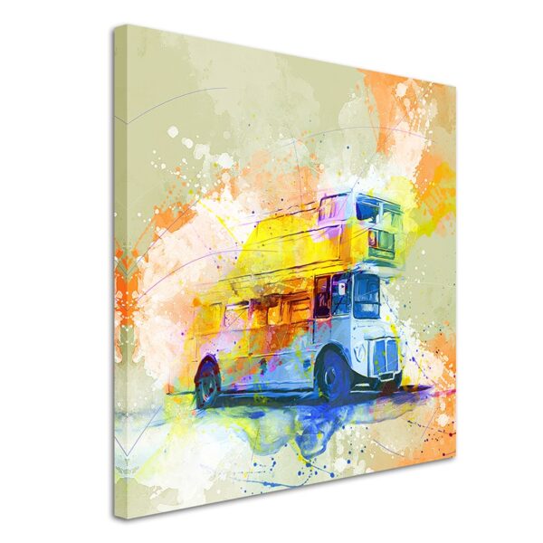 full London Bus 60x60cm 3d 1280x1280