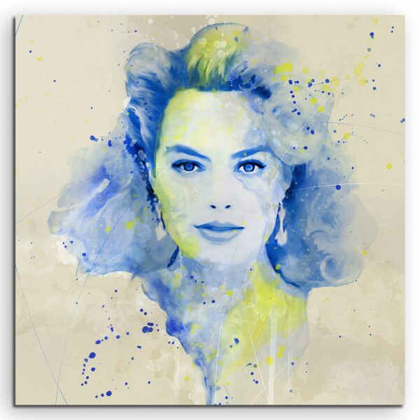 full Margot Robbie III Aqua 60x60cm FRONT 1280x1280