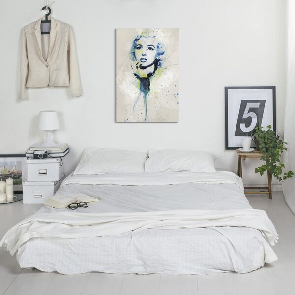 full Marilyn Monroe I Aqua 90x60cm ROOM 1280x1280