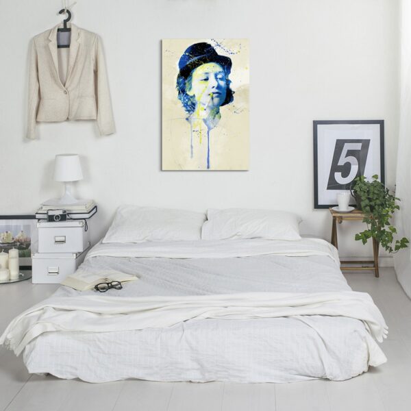 full Marlene Dietrich I Aqua 90x60cm ROOM 1280x1280