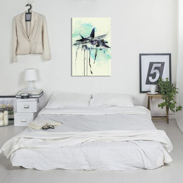 full Military Fighter Jet 90x60cm ROOM 1280x1280