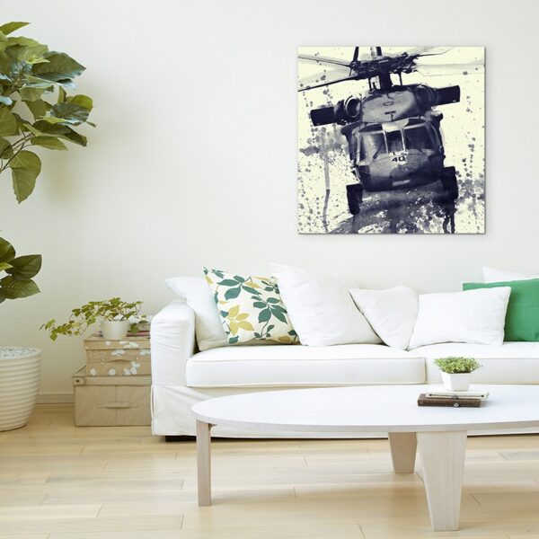 full Military Helicopter 60x60cm ROOM 1280x1280